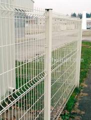 triangle bending fence
