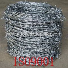 hot dipped galvanized barbed wire