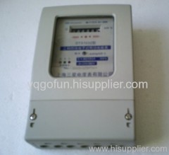 three phase electronic energy meter