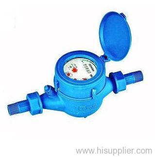 Platic Wet Type Vane Wheel Water Meter