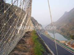 Rockfall protective fences