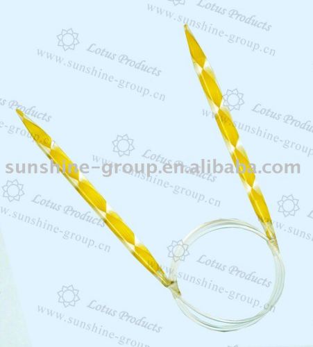 Acrylic Circular Knitting Needle