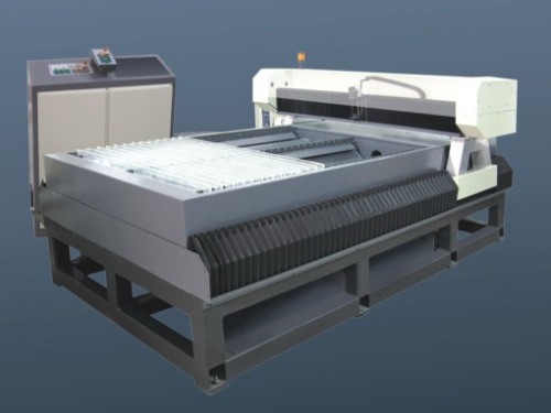 Flat bed laser cutting machine