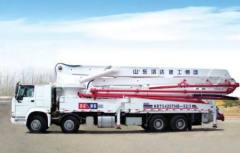 concrete pump truck