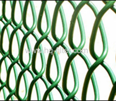 Plastic Coated Chain Link Fence