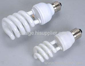 ultra small half spiral energy saving lamp