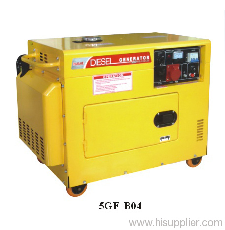 3 PHASES SILENT DIESEL GENERATOR