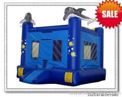 Inflatable bouncy castle