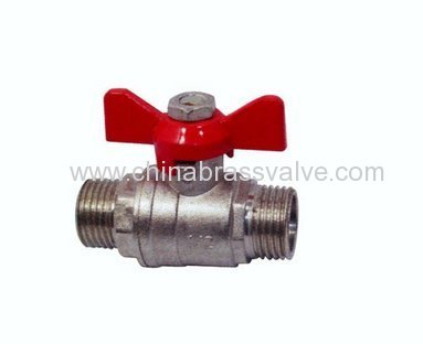 Brass ball valve M/M
