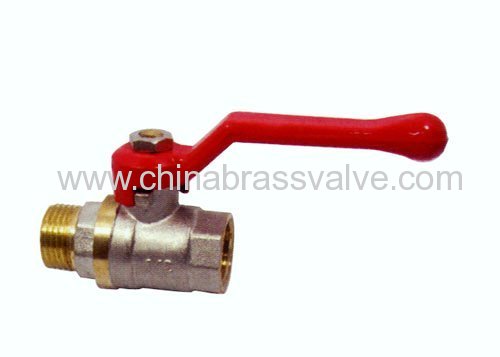 Brass ball valve M/F