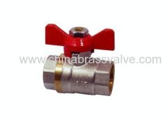 Brass ball valve F/F