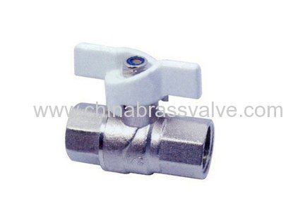 Brass full port ball valve F/F