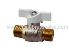 Brass full port ball valve M/M