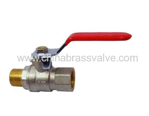 Brass full port ball valve M/F