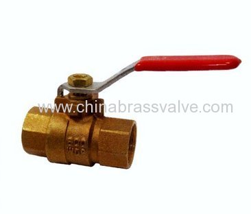 Bronze full port ball valve F/F