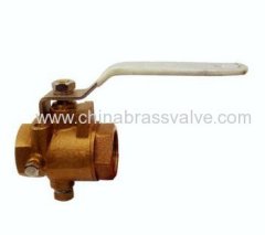 Bronze ball valve