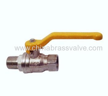 Brass full port ball valve M/F