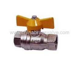 Brass full port ball valve F/F