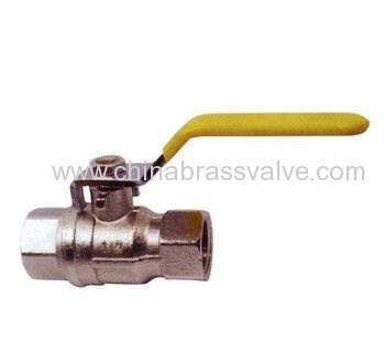 Brass full port ball valve F/F