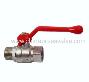 Brass ball valve M/F