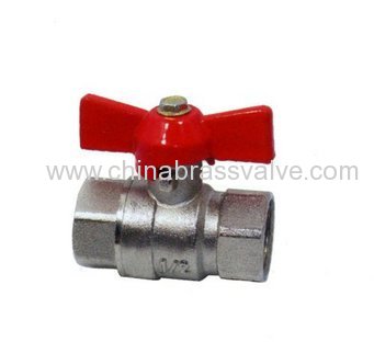 Brass ball valve F/F