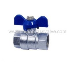 Brass ball valve F/F