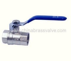 Brass ball valve F/F