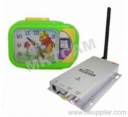 MKTCAM 2.4GHZ Wireless Kit Hidden Camera Clock dvr