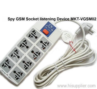 hidden gsm bug socket listening device