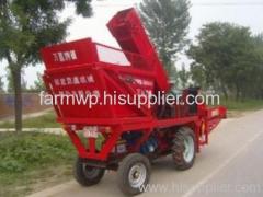 Self-propelled corn combine harvester