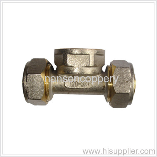 brass pipe nipple joint