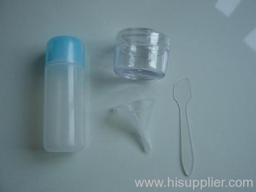 plastic travel set