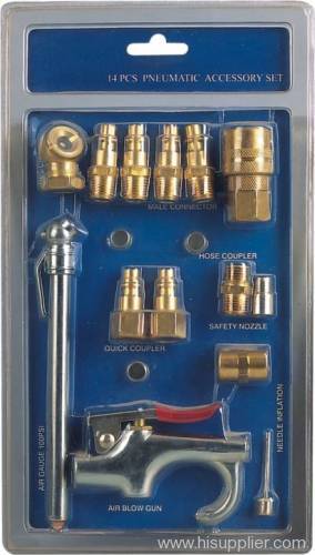 14pcs pneumatic accessory set