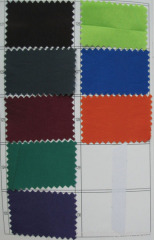 Color Card of Taffeta fabric
