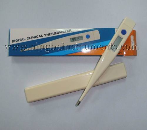 Digital clinical thermometer