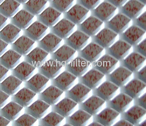 galvanized expanded wire mesh