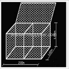 Hexagonal gabion box