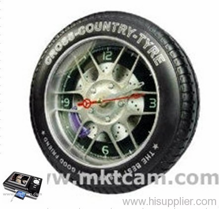 MKTCAM Mini spy hidden clock camera with mp4 recorder