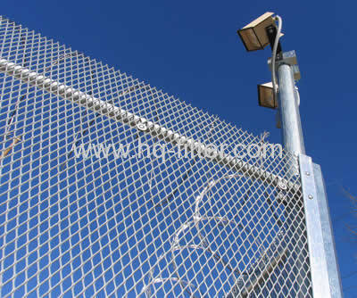 Galvanized Expanded Metal Fences