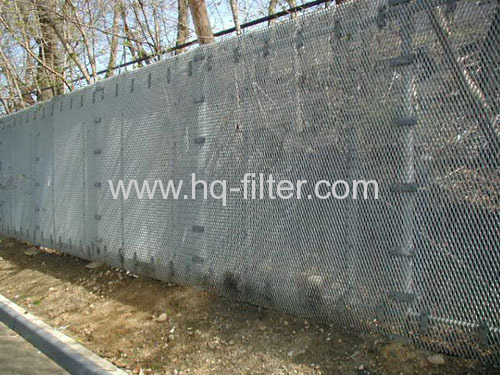 expanded metal wire mesh fence