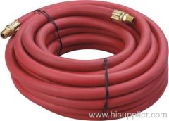 Rubber Air Hose W/Double Male Fitting