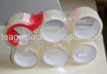 6PCS/Shrink OPP tape +tape dispenser