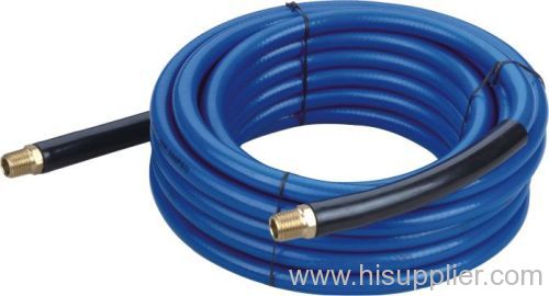 PU Reinforced Hose With Double Swivel Male Fitting