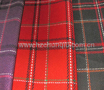 Tartan/Plaid Fabric,Woolen Wool Fabric,Tweed Winter Fabric