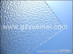 polycarbonate embossed sheet