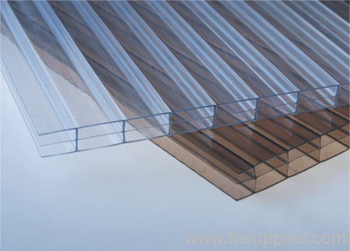 Polycarbonate hollow sheet