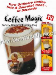 Coffee magic frothing mug