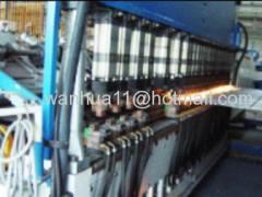 Semi automatic welded wire mesh machine