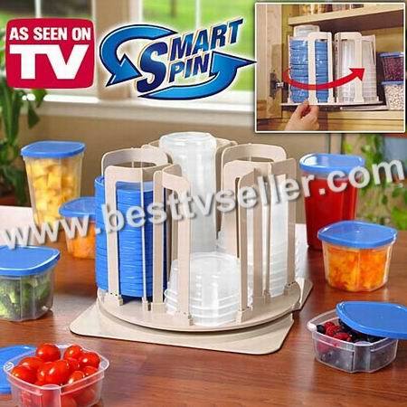 Smart Spin Storage System Containers