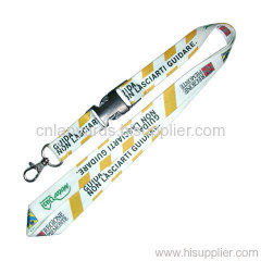 Polyester lanyards